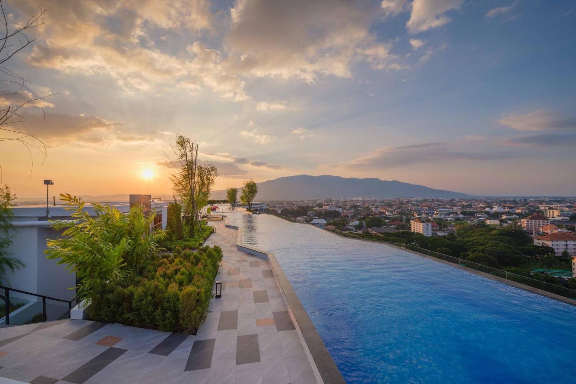 צ'יאנג מאי Luxury Condo Astra Sky River Condo מראה חיצוני תמונה